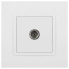 Розетка ЭРА Elegance 14-3101-01М TV одиночная, белый матовый Б0065813