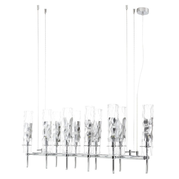 Подвесная люстра Crystal Lux Primavera SP10 Chrome