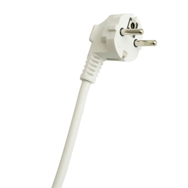 Сетевой фильтр 3-местный с/з Stekker 3x1мм2, 5 м, 250В, 16А, 2 USB-A+2 Type-C 3, серия Nova, белый 50101