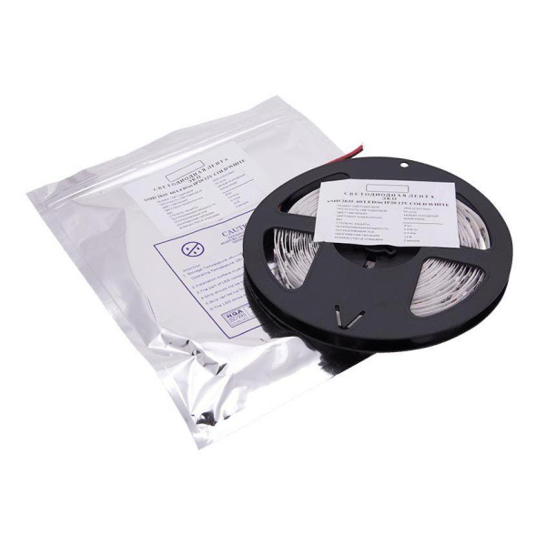 Светодиодная лента SWG 4,8W/m 60LED/m 2835SMD холодный белый 5M 001693