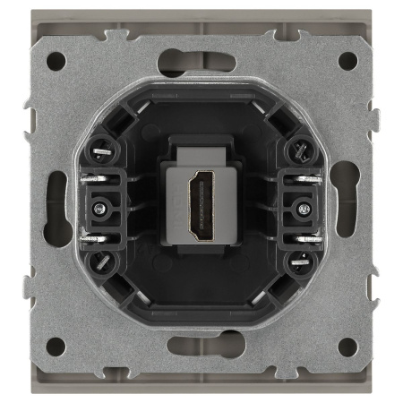 Розетка ЭРА Arktik 16-3114-07 HDMI титан Б0070510