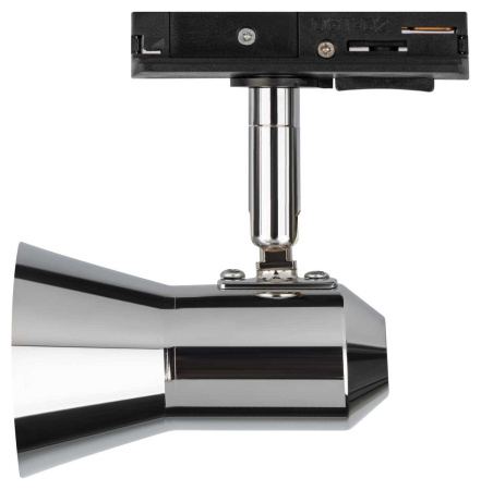 Трековый светильник однофазный ЭРА Taper TR37-GU10 CH Б0053305