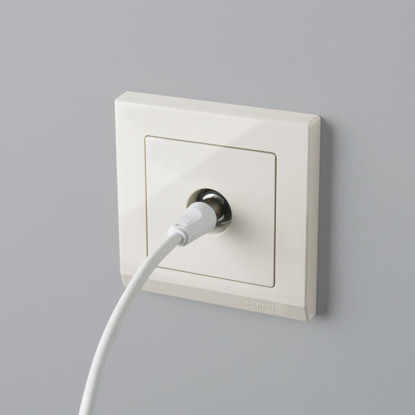 ТВ-розетка оконечная Werkel слоновая кость W1183003 4690389155802