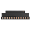 Трековый светодиодный светильник Arlight MAG-ORIENT-DOTS-FOLD-S230-12W Day4000-MIX (BK, 30 deg, 48V, DALI) 041864