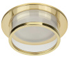 Светильник встраиваемый декоративный ЭРА DK99 GD под лампу MR16 GU5.3 золото Б0058395