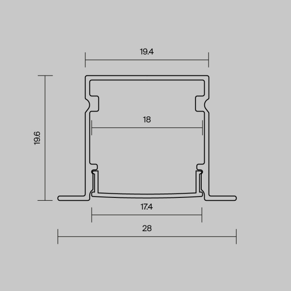 Профиль Maytoni Led Strip 632017