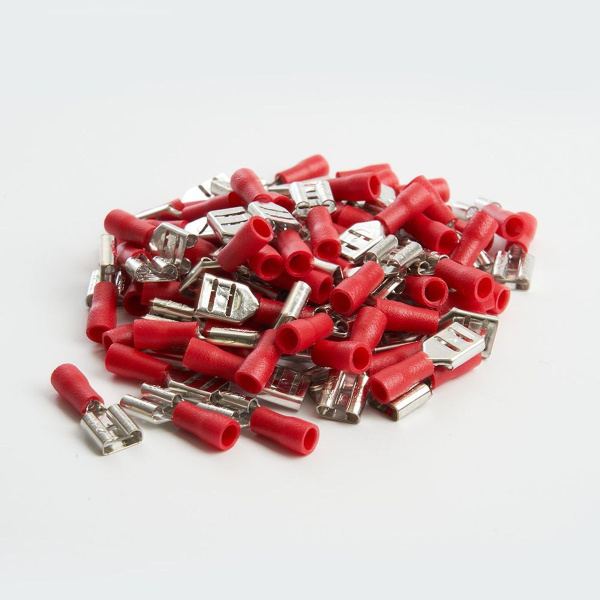 Наконечник плоский Изолированный (мама) РпИм 1,5-250, Stekker, LD402-15250 (упаковка 100 шт) 39412