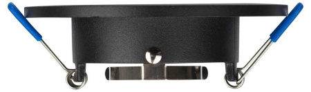 Светильник встраиваемый алюминиевый ЭРА KL105 BK под лампу MR16 GU5.3 черный Б0059792