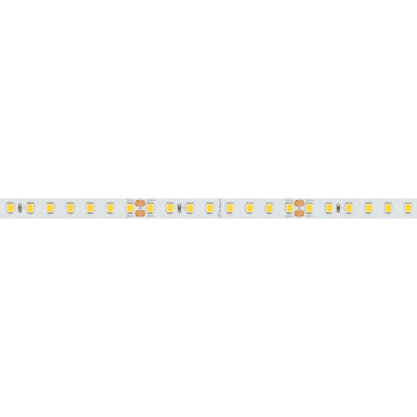 Светодиодная лента Arlight 9,6W/m 128LED/m 2835SMD холодный белый 5M RT-A128-8mm 24V White6000 038755