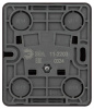 Розетка ЭРА Эксперт 11-2203-05 2P+E Schuko IP20 16A-250В ОУ антрацит Б0063008
