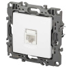 Розетка ЭРА Серия 12 12-3107-01М информационная RJ45 белый матовый Б0065712