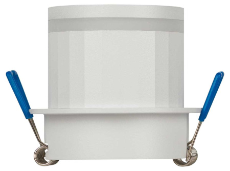 Светильник встраиваемый декоративный ЭРА DK111 WH под лампу MR16 GU5.3 белый Б0058430